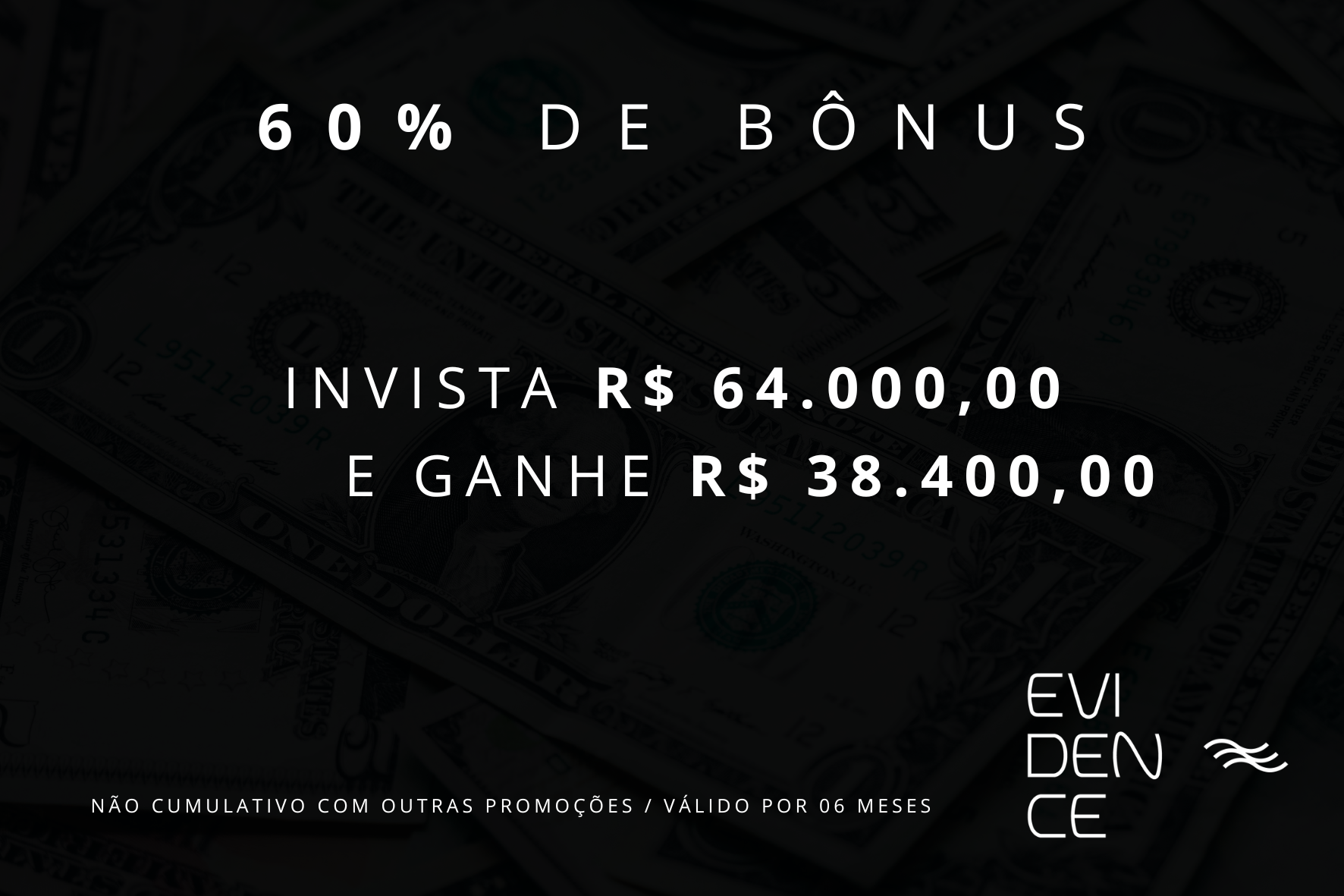 Compre R$ 64.000,00 e ganhe R$ 38.400,00